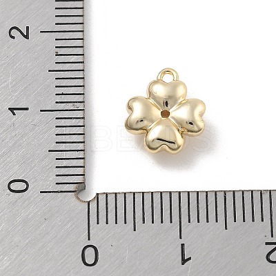 Brass Micro Pave Cubic Zirconia Pendants KK-D283-09G-1
