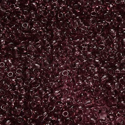 FGB 8/0 Grade A Round Glass Seed Beads SEED-Q006-3mm-F10-1