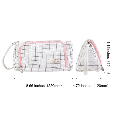Canvas Pen Case AJEW-SZC0001-08-1
