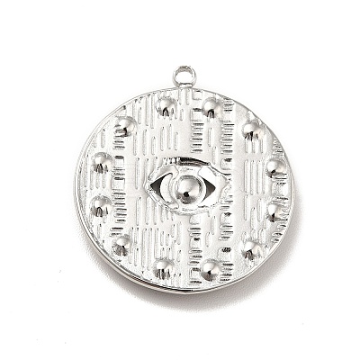 Tarnish Resistant 304 Stainless Steel Pendants Rhinestone Setting STAS-I197-022P-1