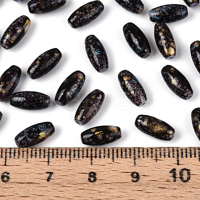 Baking Paint Glass Seed Beads SEED-N008-06J-1
