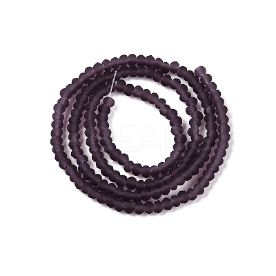 Transparent Glass Beads Strands EGLA-A044-T1mm-MD15-1