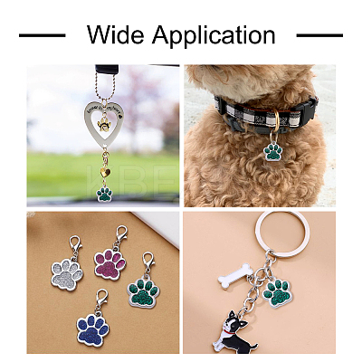 Alloy Enamel Charms ENAM-TAC0001-05B-1