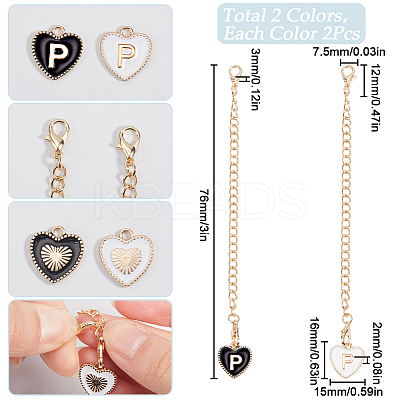 2 Sets Alloy Enamel Cup Pendant Decorations HJEW-SC0001-56P-1