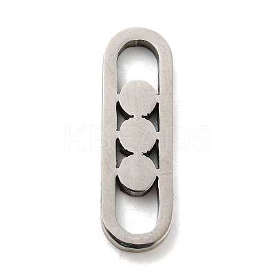Non-Tarnish 304 Stainless Steel Pendants STAS-G318-08P-1