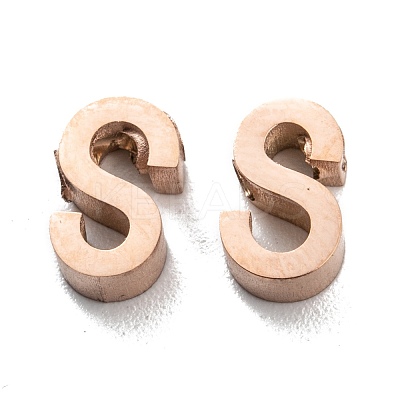Ion Plating(IP) 304 Stainless Steel Charms STAS-K216-41S-RG-1