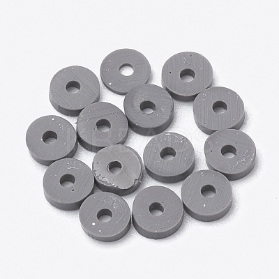 Handmade Polymer Clay Beads CLAY-R067-6.0mm-A40-1