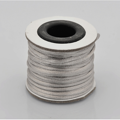 Round Nylon Satin Rattail Cord X-NWIR-O001-A-04-1