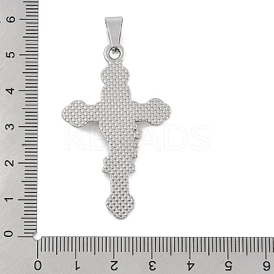 304 Stainless Steel Enamel Pendants STAS-D112-02P-1