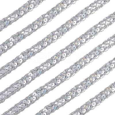 Metallic Braided Lace Trim OCOR-WH20020-24C-1
