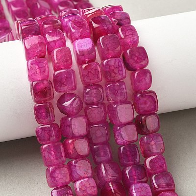 Natural Dragon Veins Agate Beads Strands G-G177-E19-05-1