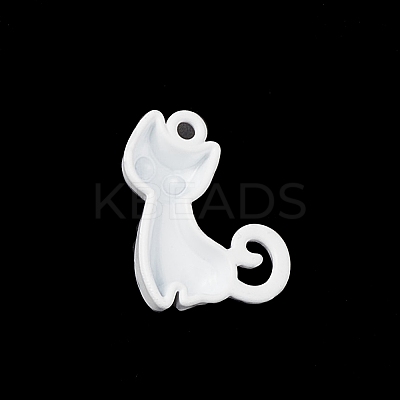 Alloy Enamel with Baking Paint Pendants PALLOY-D065-04-1
