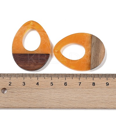 Resin & Wood Pendants WOOD-F015-17C-1