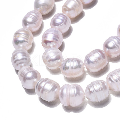 Natural Cultured Freshwater Pearl Beads Strands X-PEAR-N012-09B-1