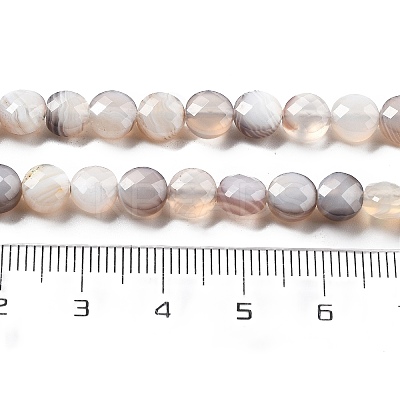 Natural Botswana Agate Beads Strands G-C179-A18-02-1