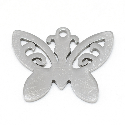 Non-Tarnish 201 Stainless Steel Stamping Blank Tag Pendants LS-STAS-T008-008-1-1