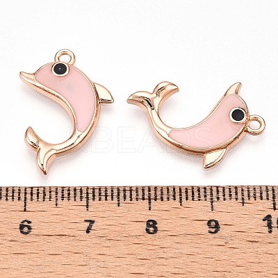 Alloy Enamel Pendants ENAM-T022-05C-1