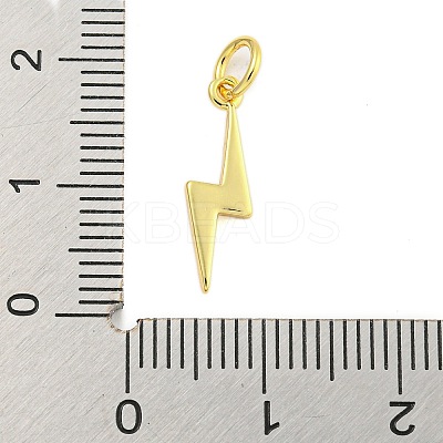 Rack Plating Brass Enamel Pendants KK-U021-16D-G-1