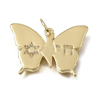 Brass Pendants KK-C262-12A-G-1