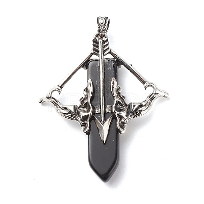 Natural & Synthetic Gemstone Big Pendants G-G855-01AS-1