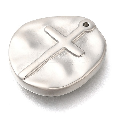 Anti-Tarnish 304 Stainless Steel Pendants STAS-P369-07P-1