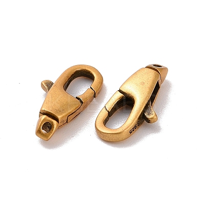 925 Sterling Silver Lobster Claw Clasps STER-D036-06AG-1
