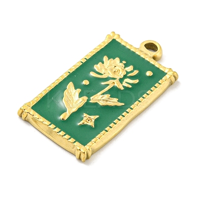 Real 18K Gold Plated PVD Vacuum Plating 304 Stainless Steel Pendants STAS-L278-012G-02-1