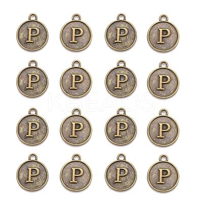 Alloy Pendant Cabochon Settings PALLOY-N156-01P-AB-1