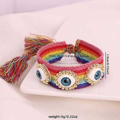 Bohemian Brass & Resin Bracelets FS-WGD4AB4-01-1