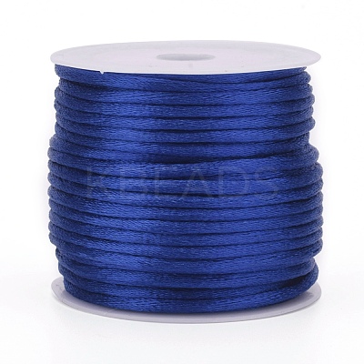 Nylon Satin Rattail Cords NWIR-L006-2mm-16-1