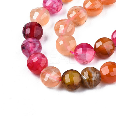 Natural Agate Beads Strands G-N326-100A-04-1