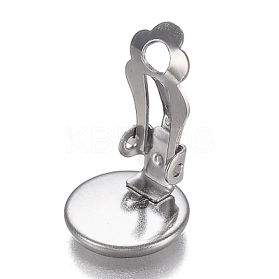 Tarnish Resistant 304 Stainless Steel Clip-on Earring Setting LS-STAS-I166-33P-1