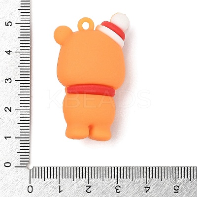 PVC Plastic Pendants KY-I010-03D-1