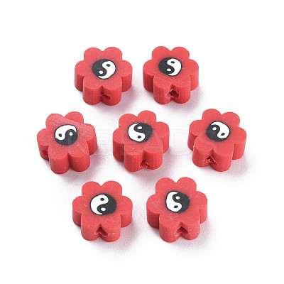 Handmade Polymer Clay Beads CLAY-N008-027I-1