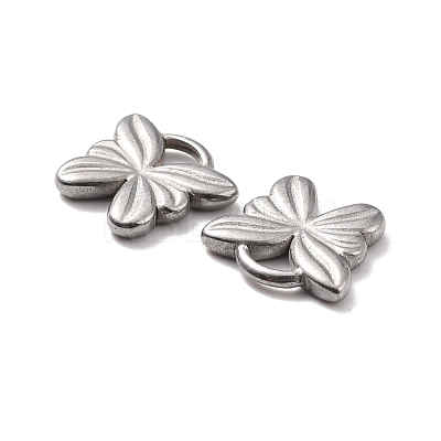 Non-Tarnish 304 Stainless Steel Charms STAS-B024-43P-01-1
