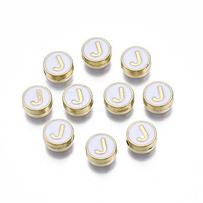 Alloy Enamel Beads ENAM-N052-006-01J-RS-1