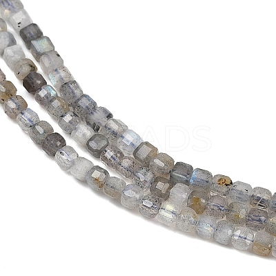 Natural Labradorite Beads Strands G-RM2025-C34-B-1