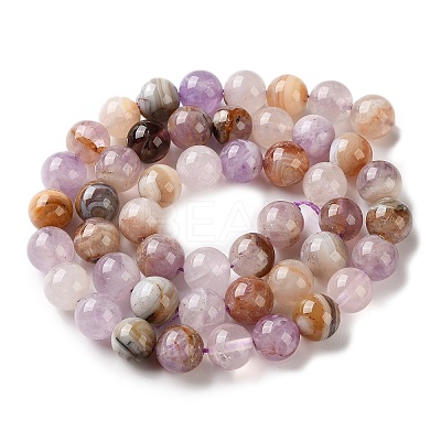 Natural Amethyst Lace Agate Beads Strands GG-CBABD99-04-8mm-1