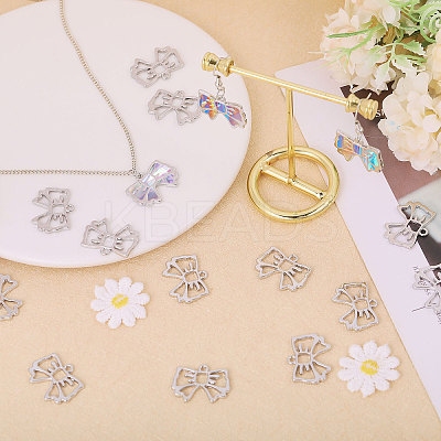 30Pcs Zinc Alloy Open Back Bezel Pendant FIND-CA0009-60-1
