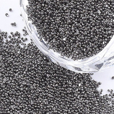 FGB Plated Glass Seed Beads SEED-S019-08B-1