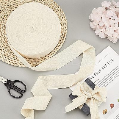 Cotton Cotton Twill Tape Ribbons OCOR-WH0057-30I-03-1
