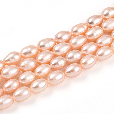 Natural Cultured Freshwater Pearl Beads Strands PEAR-N012-AA-02-1