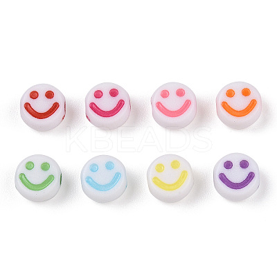 Opaque Craft Acrylic Beads MACR-S369-003B-01-1