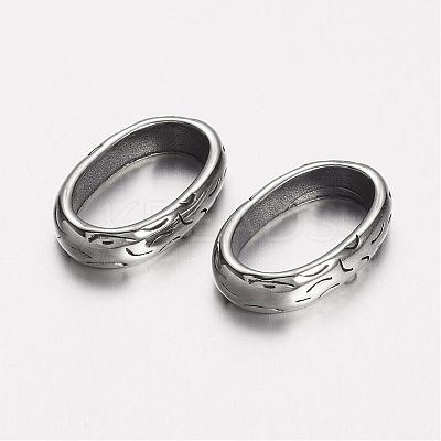 304 Stainless Steel Slide Charms STAS-D166-57AS-1
