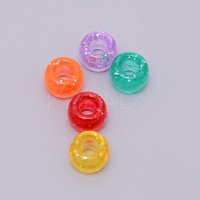 Transparent Plastic Beads KY-WH0030-04-1