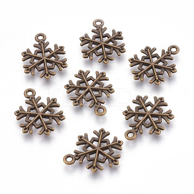 Tibetan Style Alloy Pendants X-TIBEP-GC114-AB-NR-1