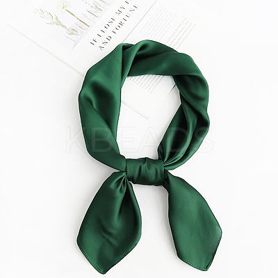 Detachable Satin Lady's Scarf AJEW-WH20072-79F-1