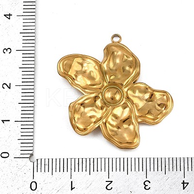 304 Stainless Steel Resin Pendants STAS-G363-08G-1