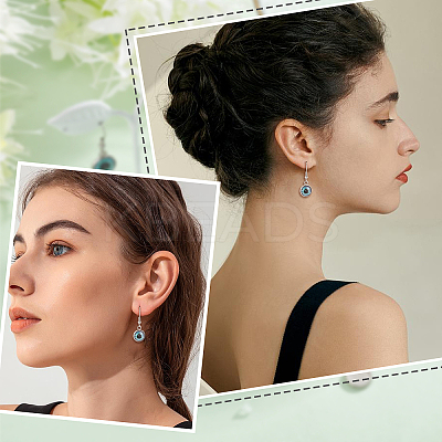 DIY Gragon Eye Dangle Earring Making Kit DIY-DC0001-69-1