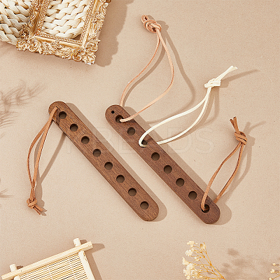 2Pcs 30CM Flat Suede Cord WCOR-FH0001-01-1